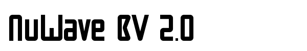 Шрифт NuWave BV 2.0