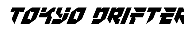 Шрифт Tokyo Drifter