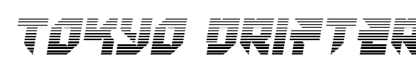 Tokyo Drifter font preview