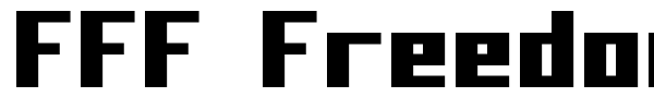 Шрифт FFF Freedom