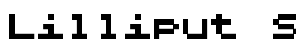 Шрифт Lilliput Steps