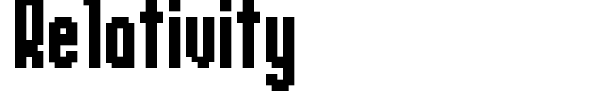 Relativity font preview