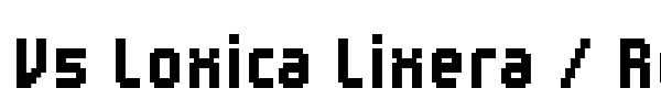 Шрифт V5 Loxica Lixera / Robusta