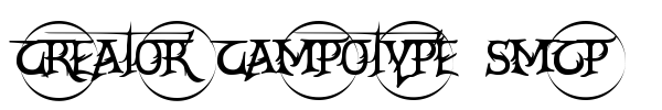 Шрифт Creator Campotype Smcp