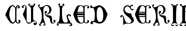 Шрифт Curled Serif