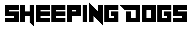 Шрифт Sheeping Dogs