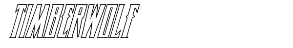 Шрифт Timberwolf