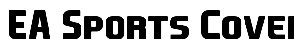 Шрифт EA Sports Covers SC