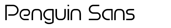 Шрифт Penguin Sans