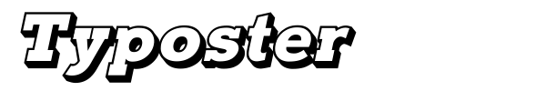 Шрифт Typoster