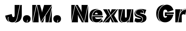 Шрифт J.M. Nexus Grotesque