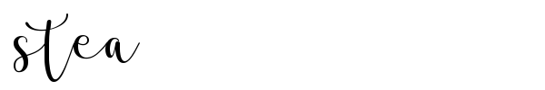 Шрифт Stea