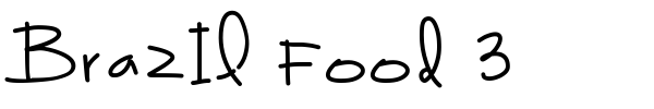 Шрифт Brazil Food 3
