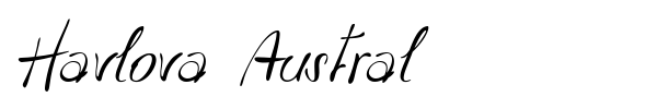 Шрифт Havlova Austral