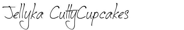 Шрифт Jellyka CuttyCupcakes