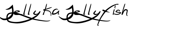 Шрифт Jellyka Jellyfish