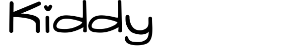 Шрифт Kiddy