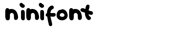 Шрифт Ninifont
