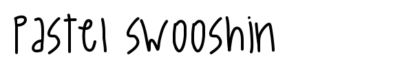 Шрифт Pastel Swooshin