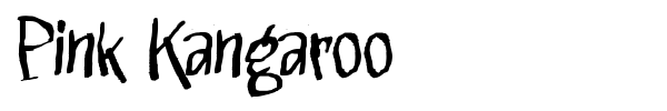 Шрифт Pink Kangaroo