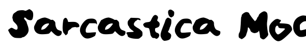 Шрифт Sarcastica Modern