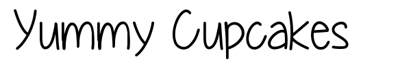 Шрифт Yummy Cupcakes