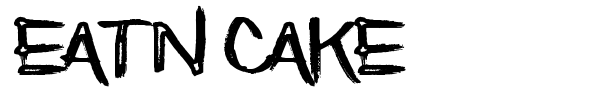 Шрифт Eatn Cake