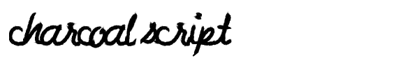 Шрифт Charcoal Script