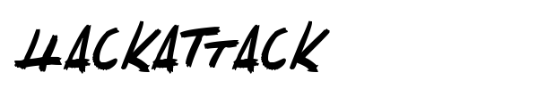 Шрифт HackatTack
