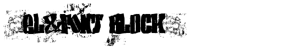 Шрифт (el&font BLOCK)