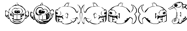 Шрифт Dopefish