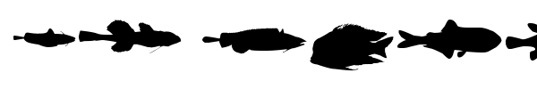 Шрифт Le Fish