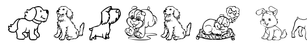 Шрифт Tender Puppies