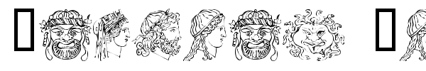 Шрифт Ancient Heads