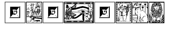 Шрифт Egyptian