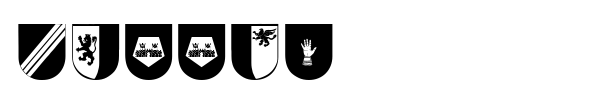 Шрифт Wappen