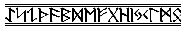 Шрифт Germanic + Dwarf + AngloSaxon