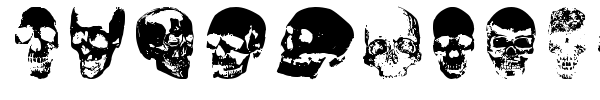 Шрифт Old Skull Hellron