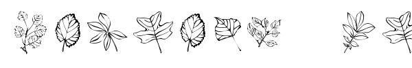 Шрифт Arboris Folium