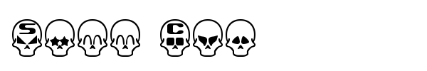 Шрифт Skull Capz