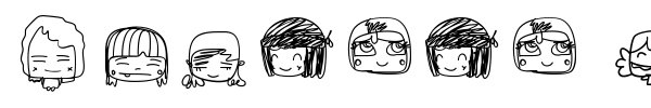 Шрифт Pixopop Kawaii Girls