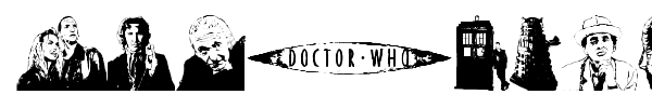 Шрифт Doctor Who 2006
