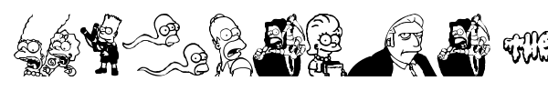 Шрифт Simpsons Treehouse of Horror