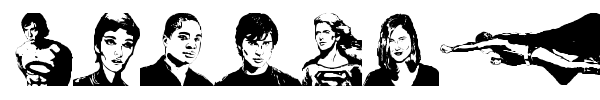 Шрифт Superman Last Son of Krypton