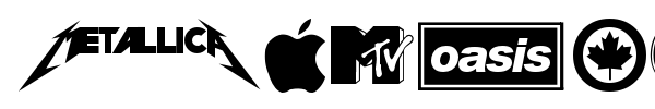 Шрифт Famous Logos