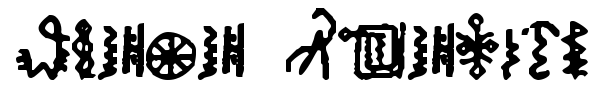 Шрифт Bamum Symbols 1
