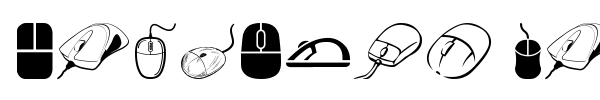 Шрифт Computer Mouse