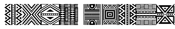 Шрифт Haus Ethnik Dingbats