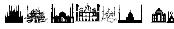 Шрифт Masjid Al Imran