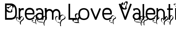 Шрифт Dream Love Valentine